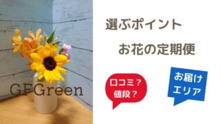 【お花の定期便】選ぶときのポイント５選！値段？口コミ？おしゃれ？なにを重視する 